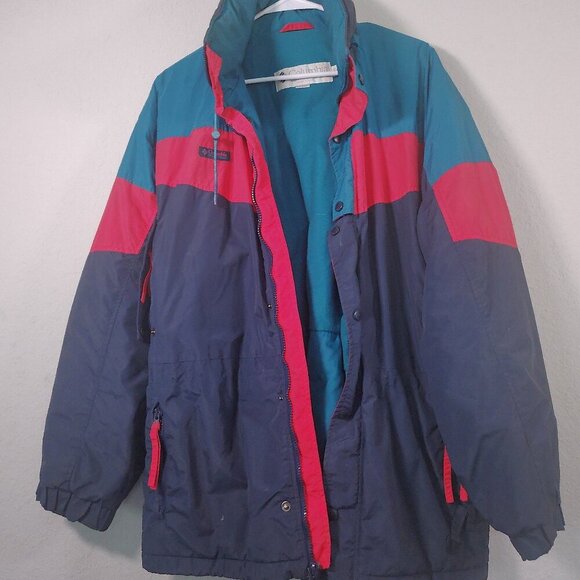 Columbia Other - Vintage 80s 90s Columbia Sportswear Color Block Jacket Size Medium  Rare